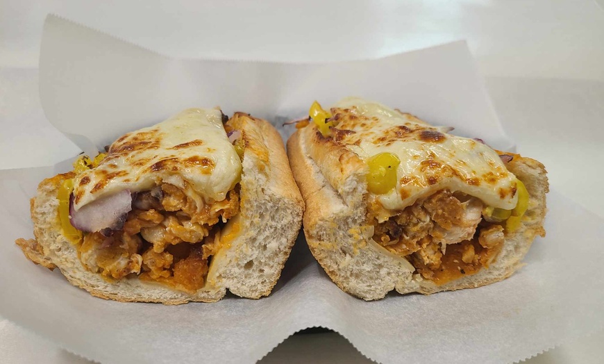 Image 4: Enjoy delicious sandwiches, salads, and hot dogs today