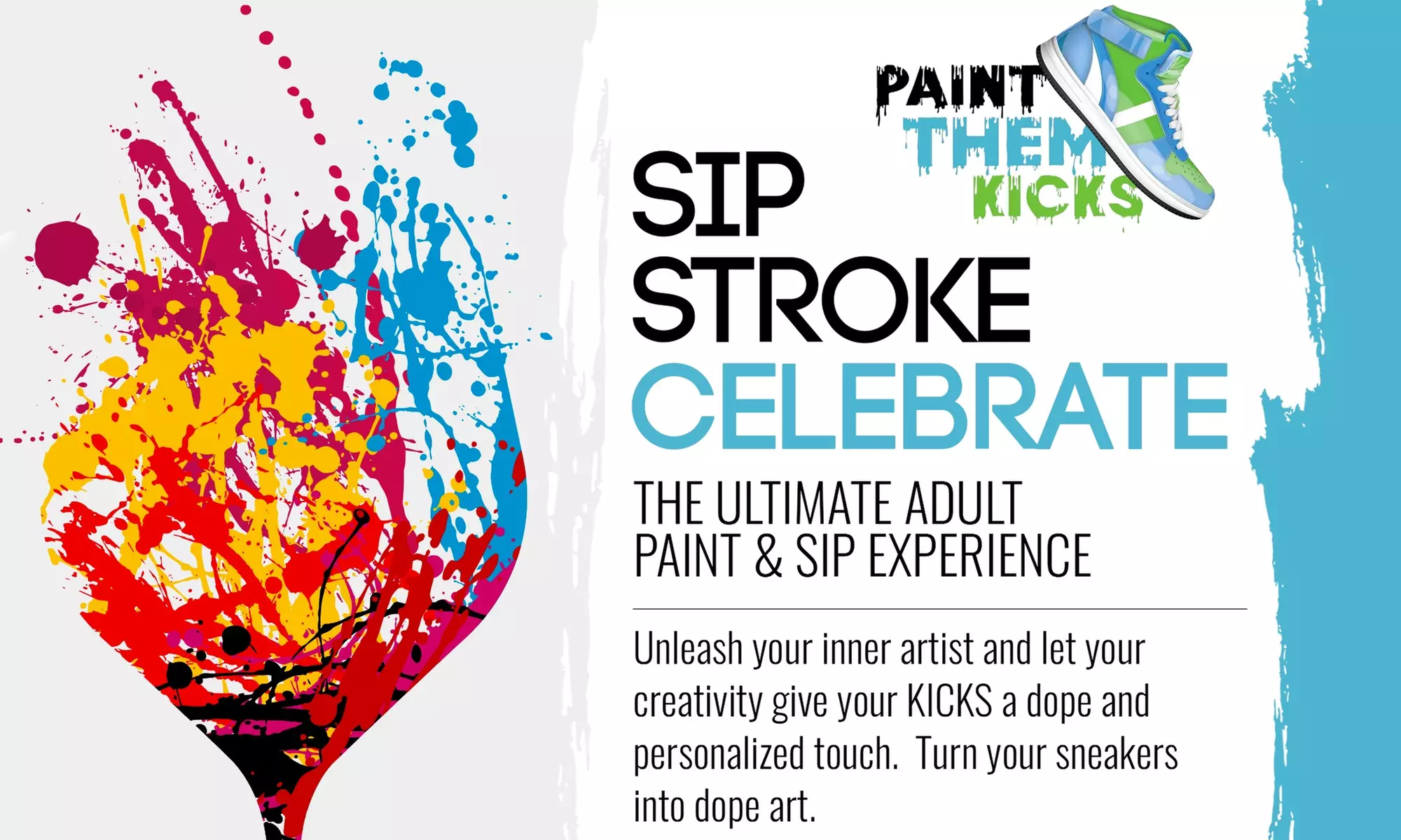 Up to 42% Off on Painting Event at Paint Them Kicks - Primary Image