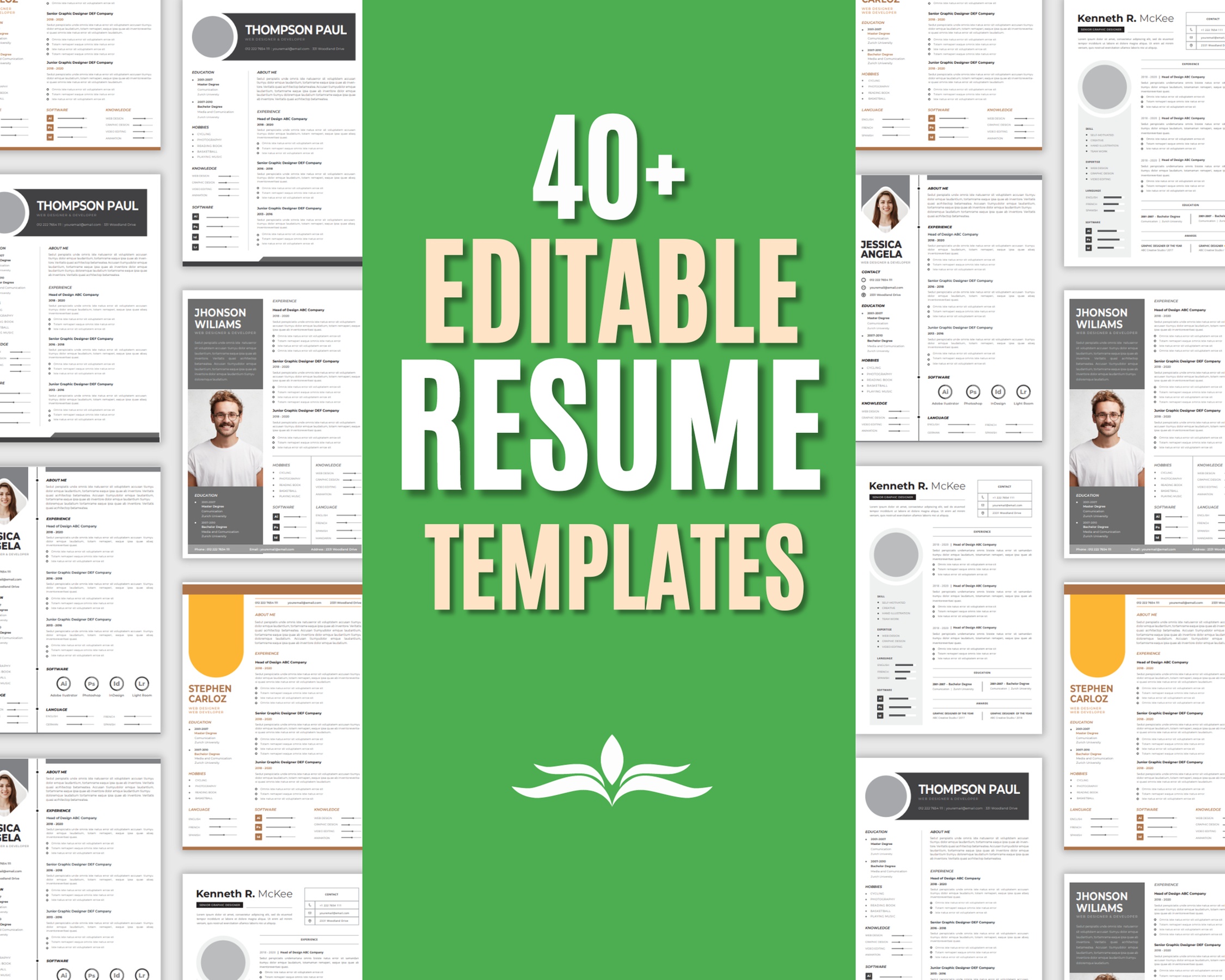Upgrade your Resume with 45+ Contemporary and User-friendly Templates