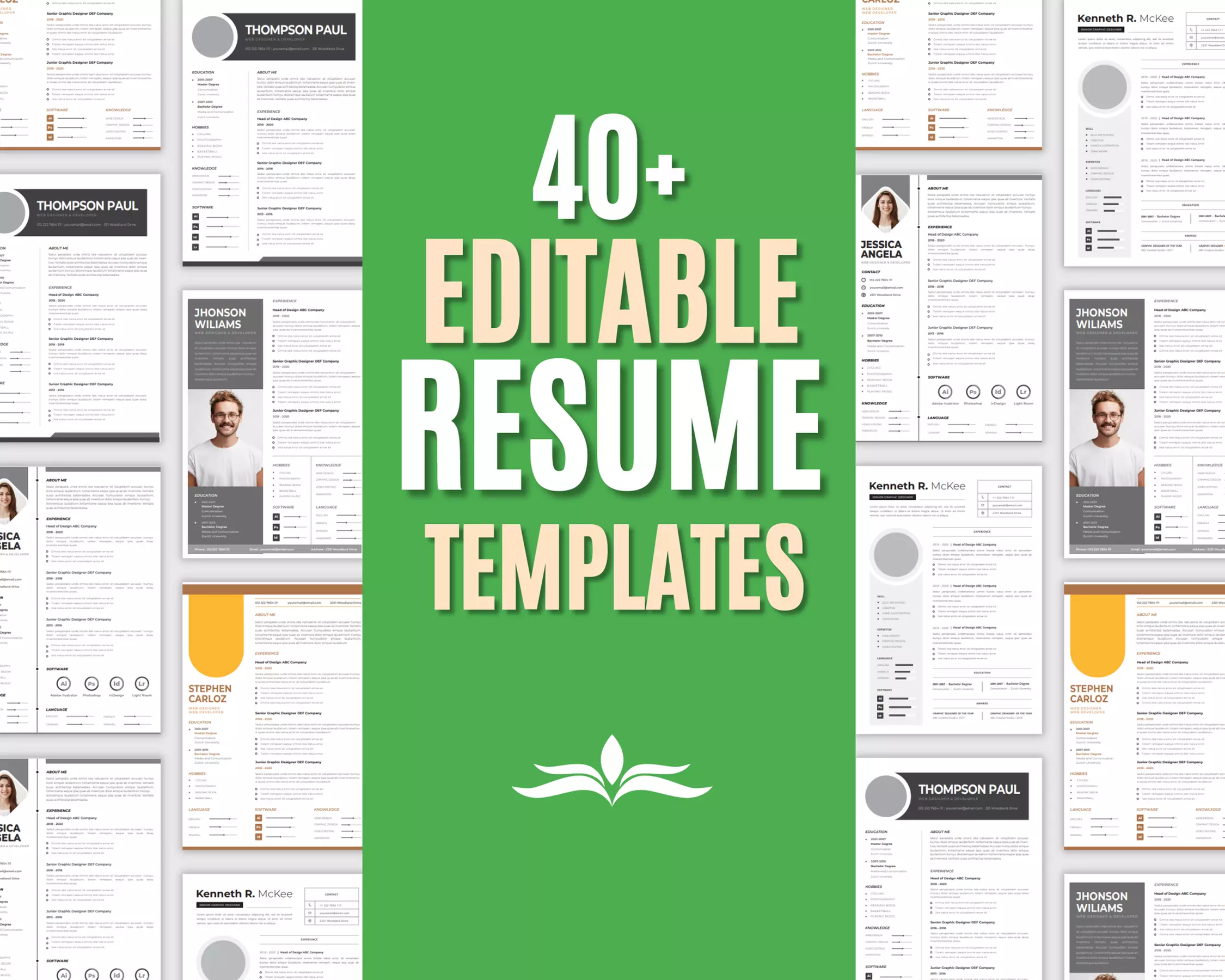 Upgrade your Resume with 45+ Contemporary and User-friendly Templates