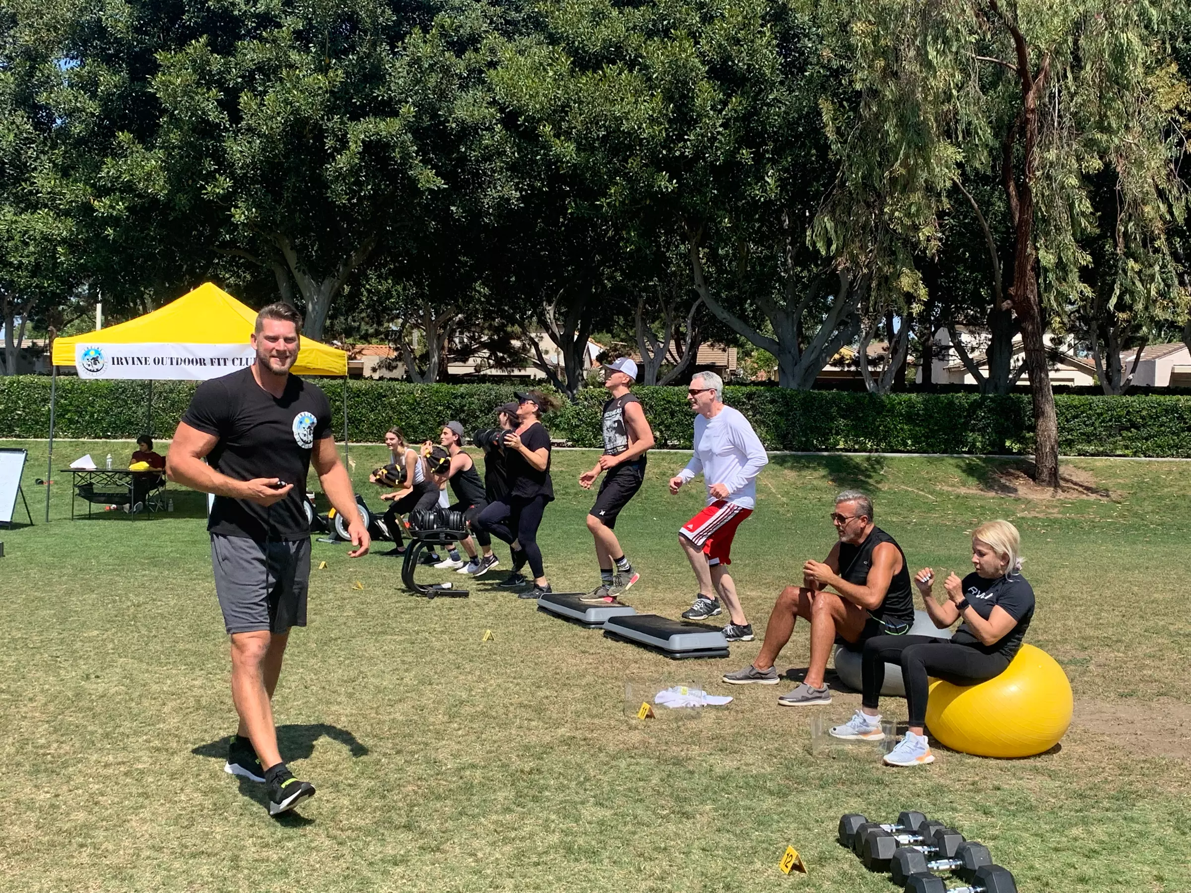 Join Outdoor Fitness Classes at Oak Creek Park Every Saturday