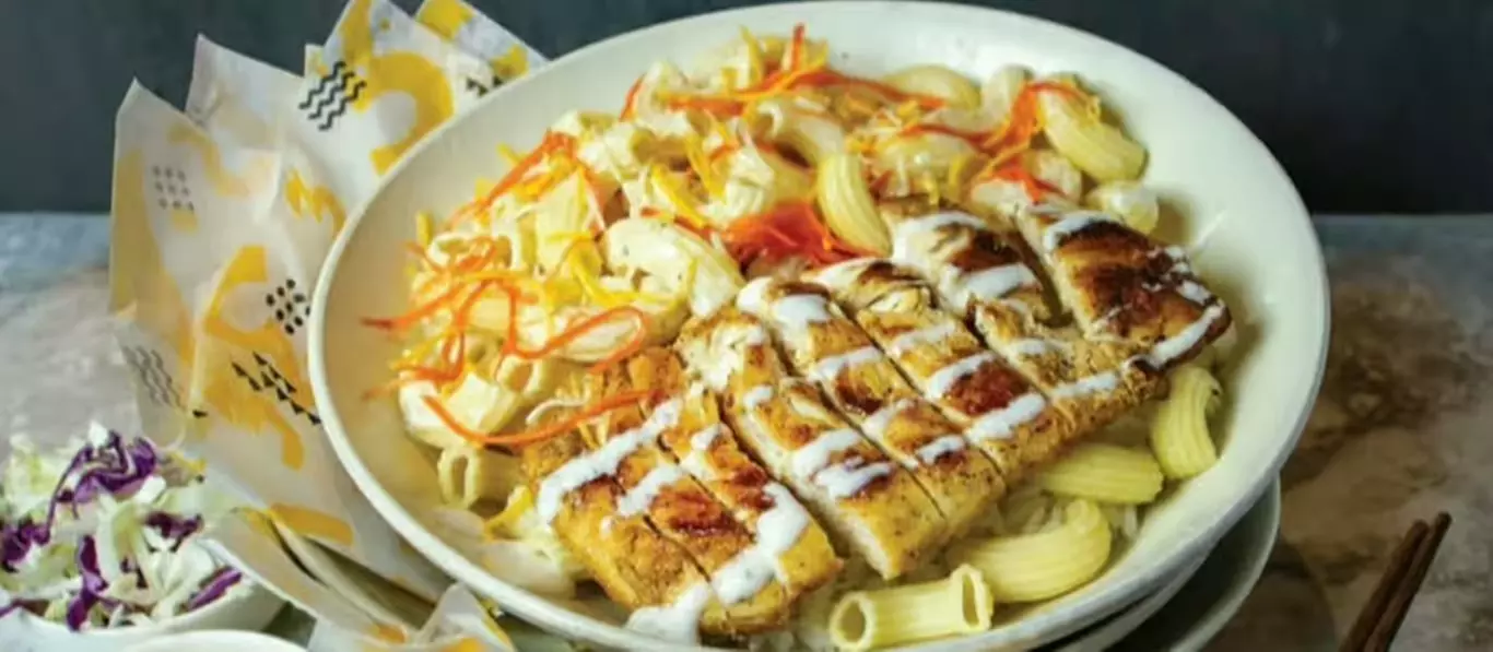 Try Juicy Grilled Chicken or Teriyaki Chicken with Salad Options

