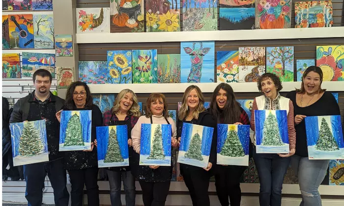 Paint Classes for 1, 2, or 4 People to Unleash Creativity