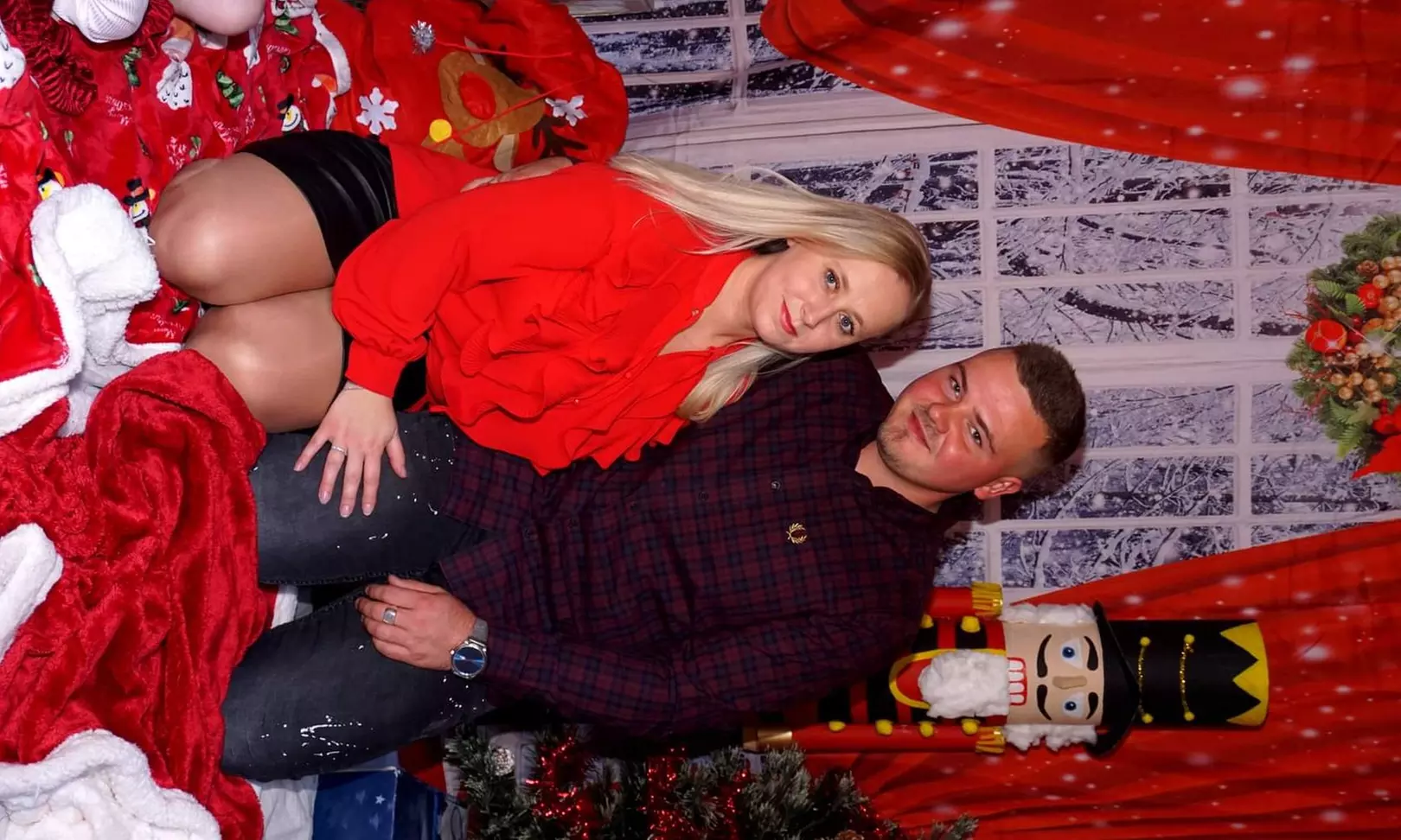 Séance photo sur le thème de Noël avec Cliches precieux