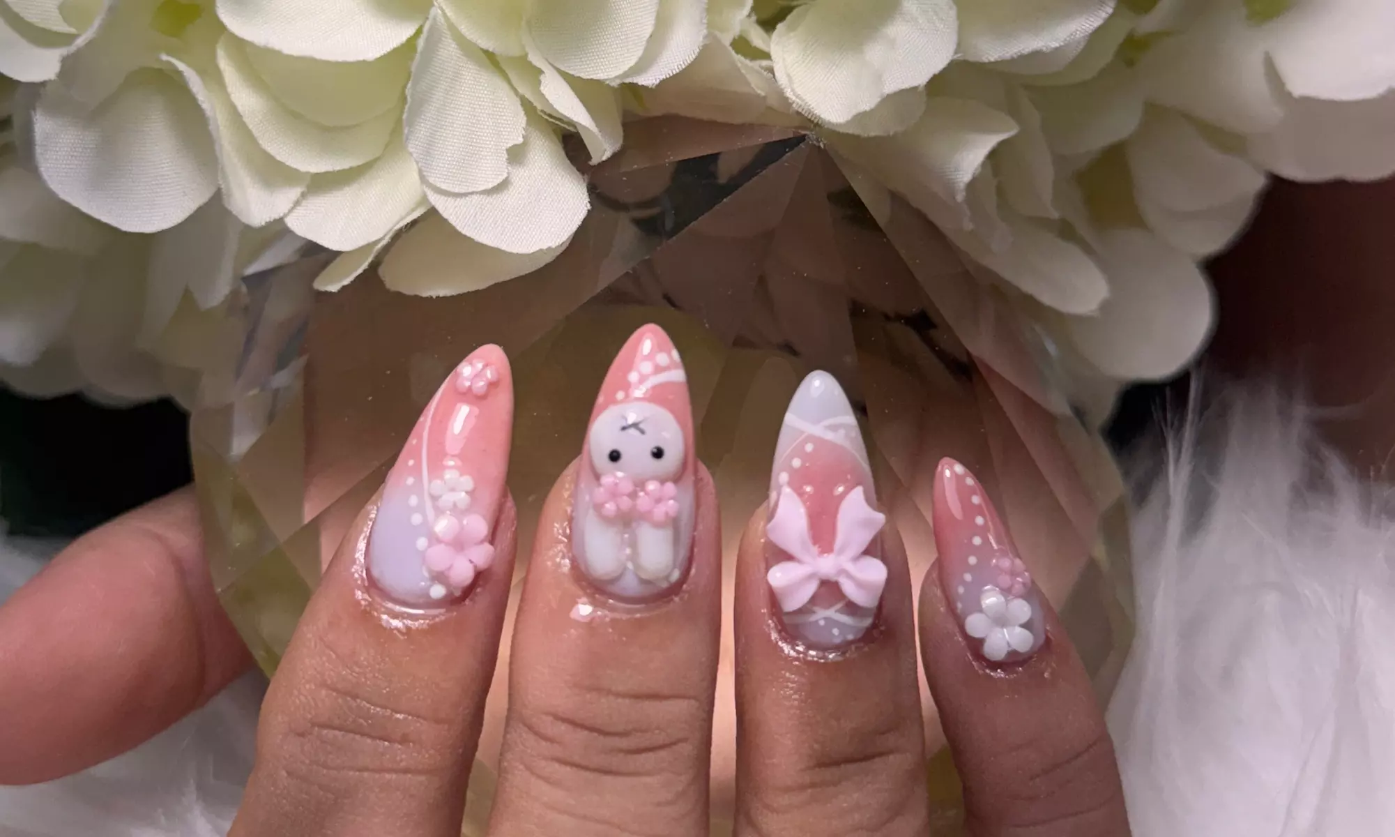 Transform your nails with New set Gel-X Extension at Kristine Salon