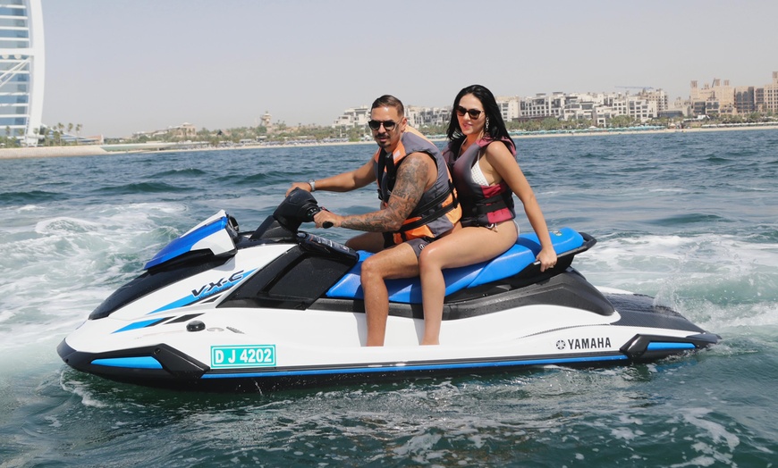 Image 1: Feel the Rush with a 30 or 45-Minute Jet Ski Rental for Two Persons