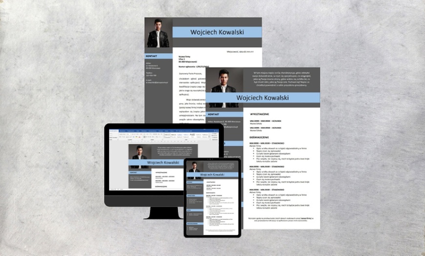 Image 3: Profesjonalny szablon CV i więcej w Virtual Business Łukasz Falkowski