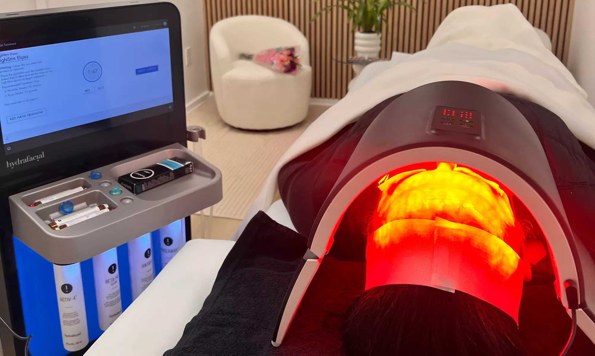 Experience a GLOWMI exfoliating facial with options like chemical peel or dermaplaning facial, up to 50% off - Primary Image