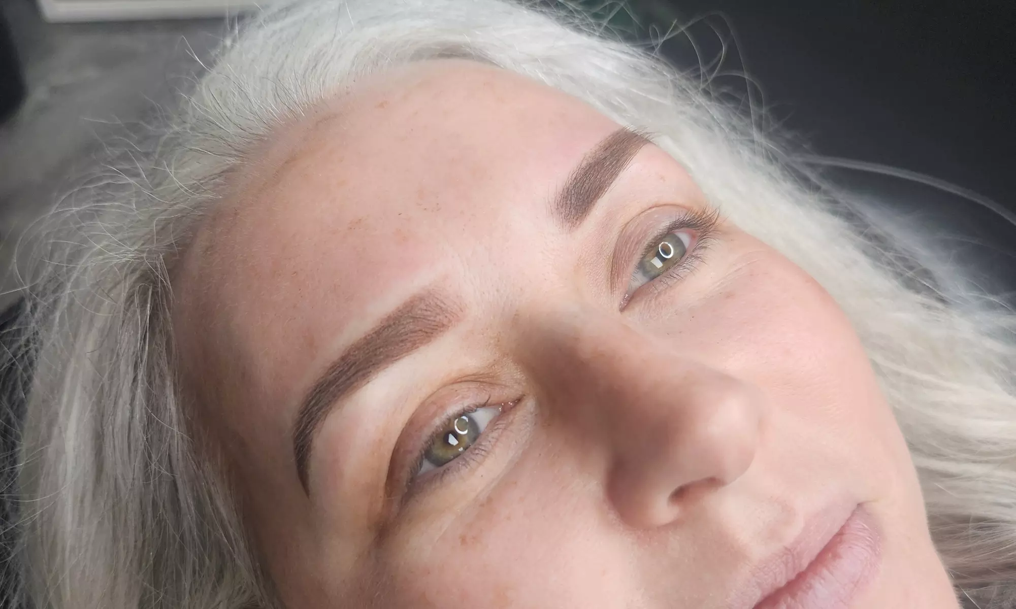 Permanent Eyebrow Microshading or Eyeliner Tattoo Session