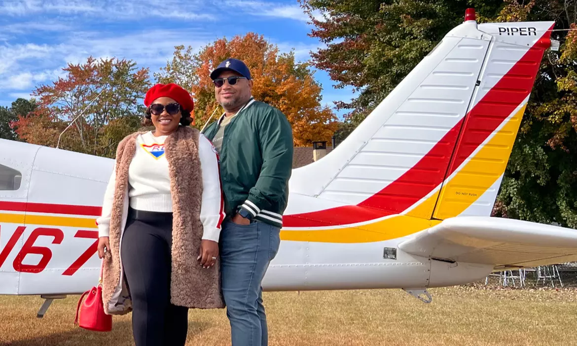 Daytime and Sunset Flights Over Stone Mountain and Downtown