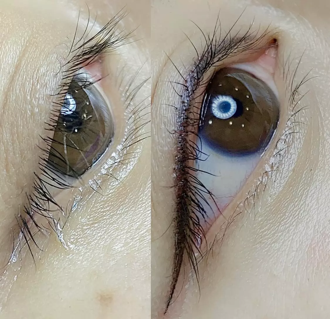 Transform your look at Instyle Beauty Salon & Barber with permanent eyeliner options for upper or lower eyelids, up to 50% off - Second Medium