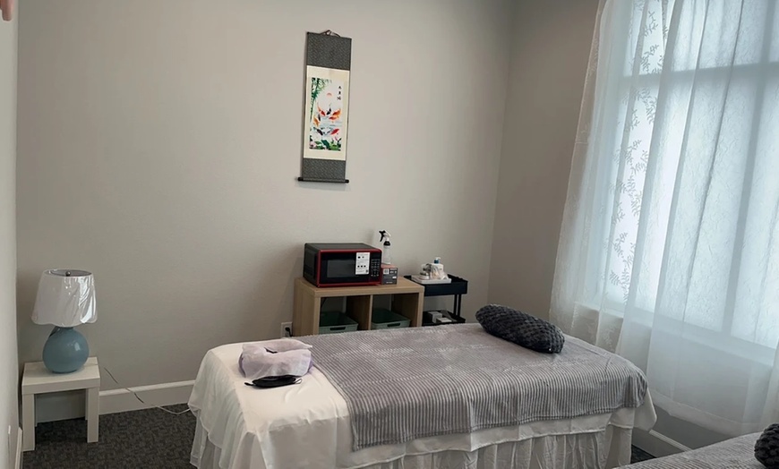 Image 1: Up to 50% Off on Full Body Massage at Hot compress spa