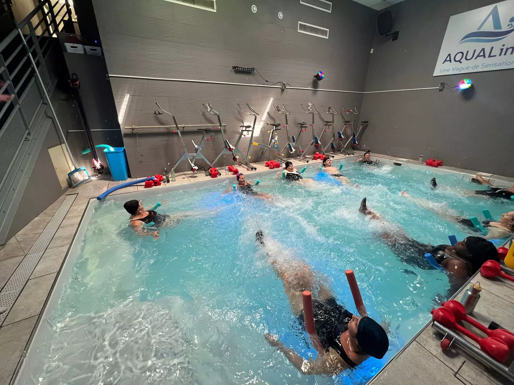 Jusqu'à 42% de remise sur Aquabiking chez Familly Fitness CLAYE-SOUILLY