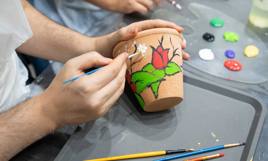 Image 8: Fun-filled Tote Bag Painting, Soap Making or Paint and Plant Workshop