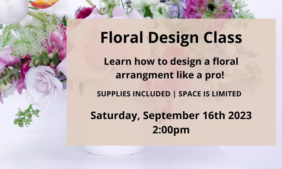 Up to 15% Off on Floral Arrangement Course at AM Event Co - Primary Image