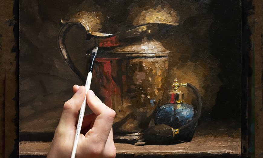 Image 1: Up to 50% Off on Painting Lesson at Bradford Art Academy