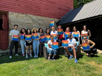 Two Hour Paint Party for 20 People (Weekends Only) - Part-time Picasso - Rockville, MD