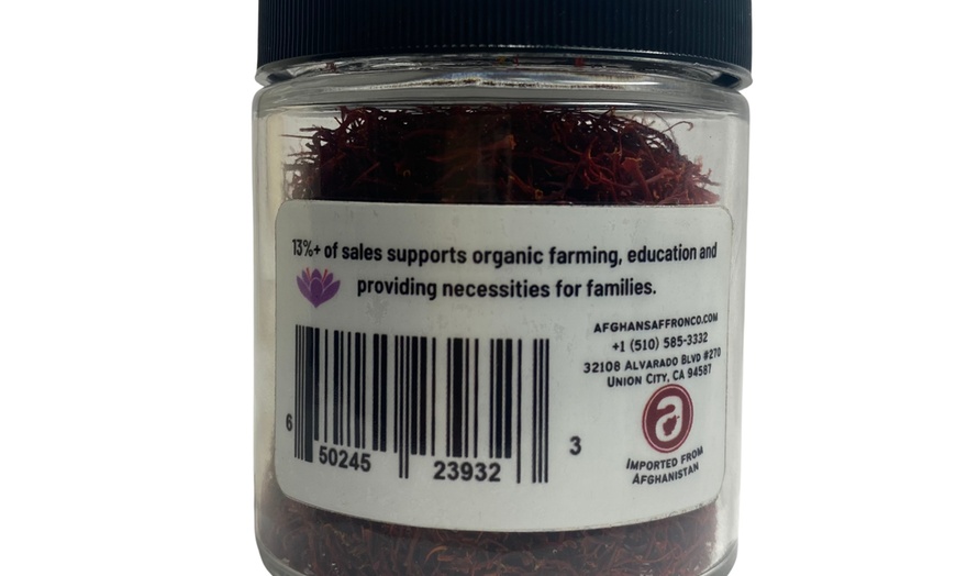 Image 3: Up to 40% Off on Gourmet Food (Retail) at Afghan Saffron Co.