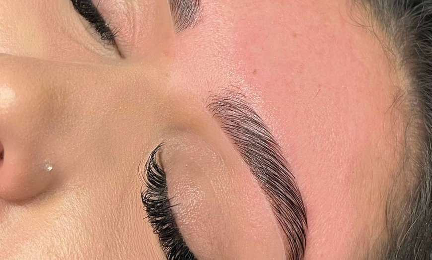Image 1: Eyebrow tinting sessions for a fuller, defined look