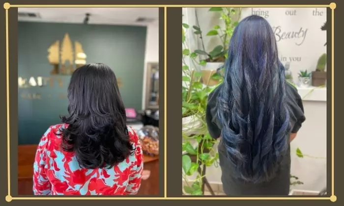 Transform with Haircut and Highlights w/ Deep Condition and Blowout