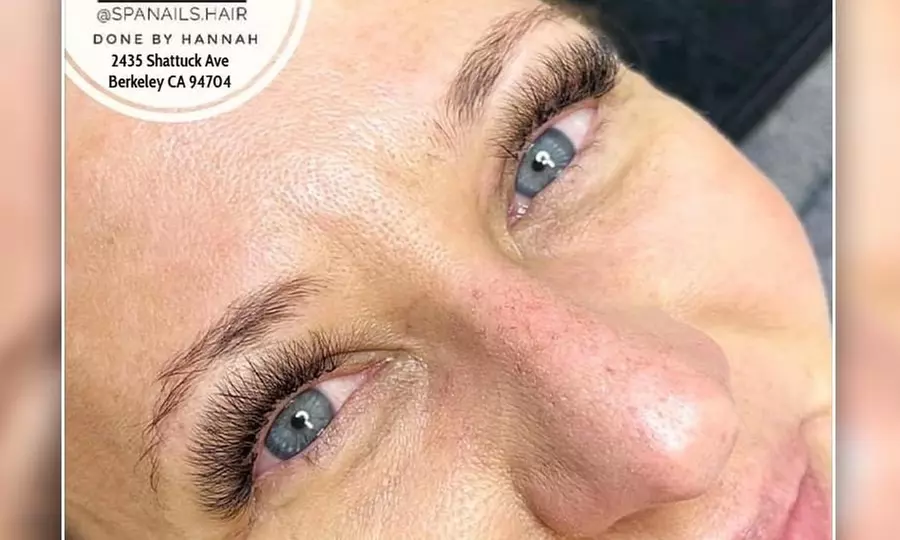 Enhance your look with Spa Nails And Hair's Classic, Hybrid, or Volume Eyelash Extensions, offering up to 48% off - Second Medium