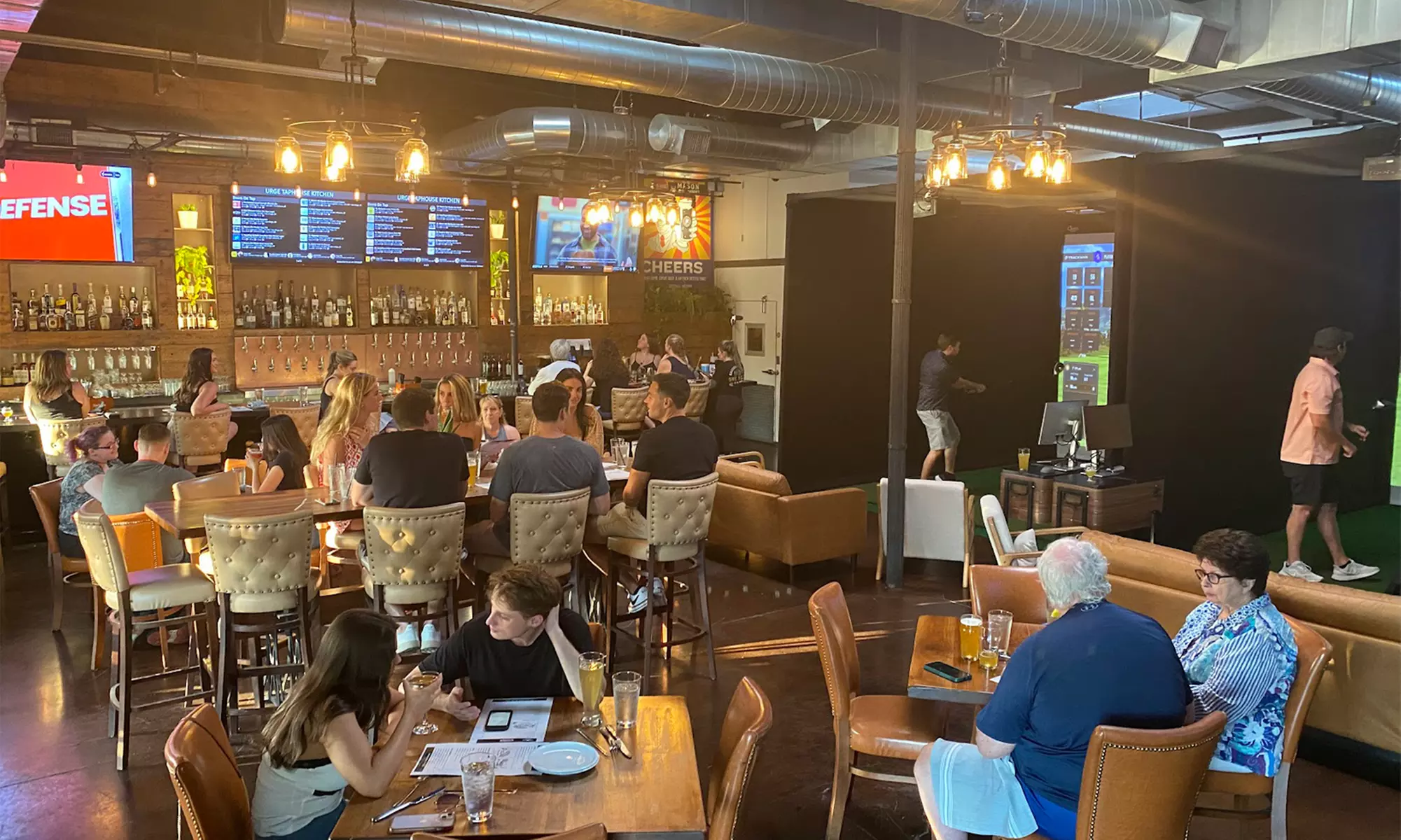 Golf Simulator With Pitchers of Beers for up to 8 at Taphouse Kitchen by Eppig Brewing - Save 25% - Primary Image