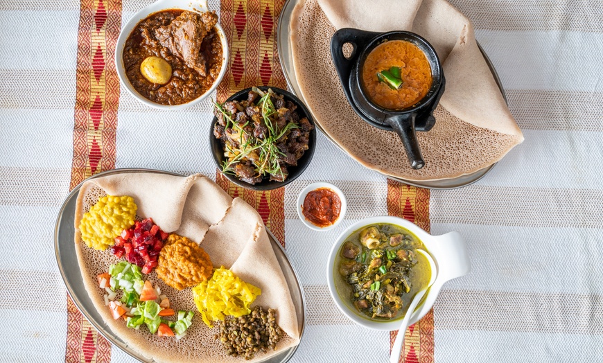 Image 1: Ethiopian Cuisine at Piassa Bar & Restaurant