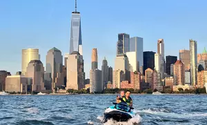 One-Hour Jet Ski Rental or NYC Landmarks Tour for Two People