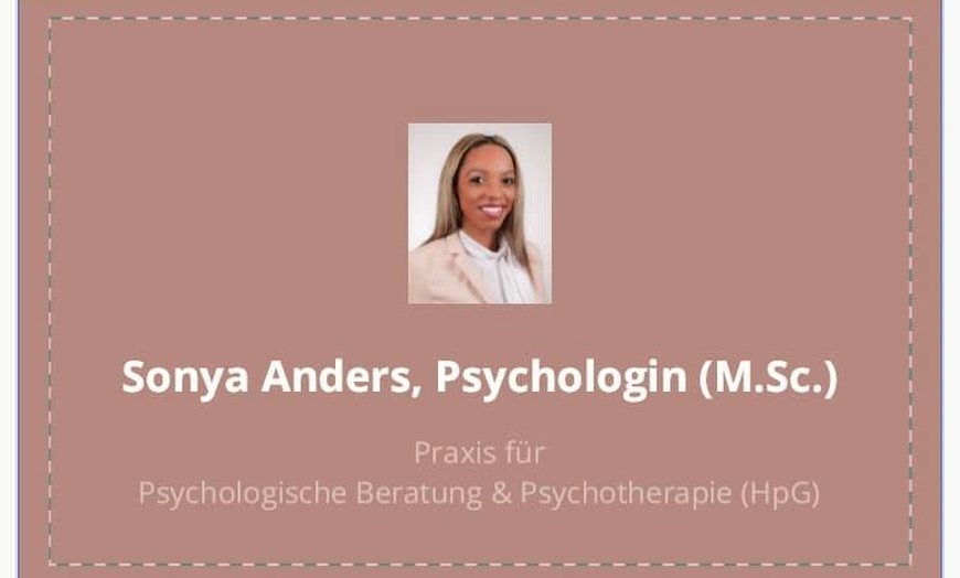 Image 1: 40% Rabatt für Psycholog.-Beratung/ -Therapie HpG Sonya Anders