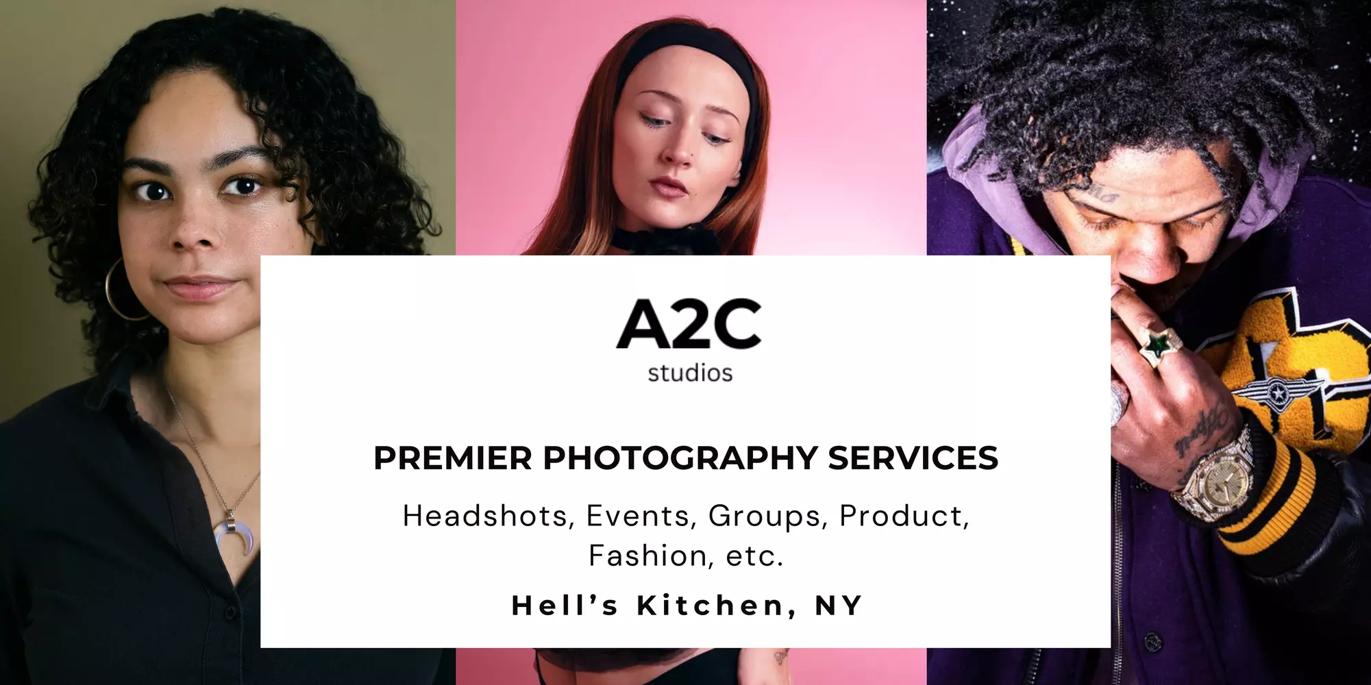 Up to 60% Off on Studio Photography at A2C Studios - Primary Image