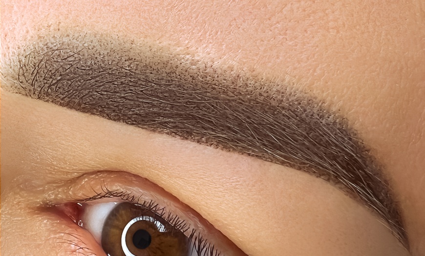 Image 1: Ombre Powder Brows + Luxe Touch-Up