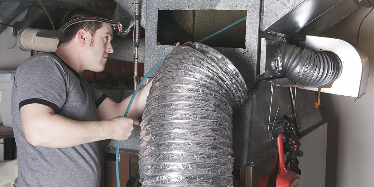 Up to 90% Off on Furnace & Dryer Vent Servicing at Duct and Vents - Second Medium