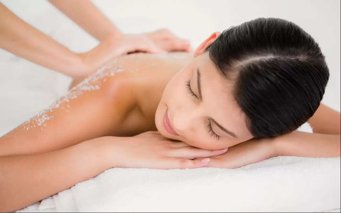 Up to 66% Off on One Body Scrub and Infrared Thermal Body Wrap at Spa Space ($258.00 Value) - Primary Image