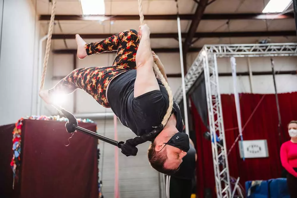 Up to 50% Off on Aerial Fitness at Bloom Movement Artistry