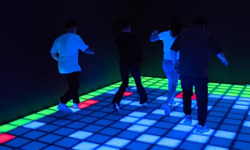 Image 2: Thrilling And Fun Interactive Floor Grid Gaming 