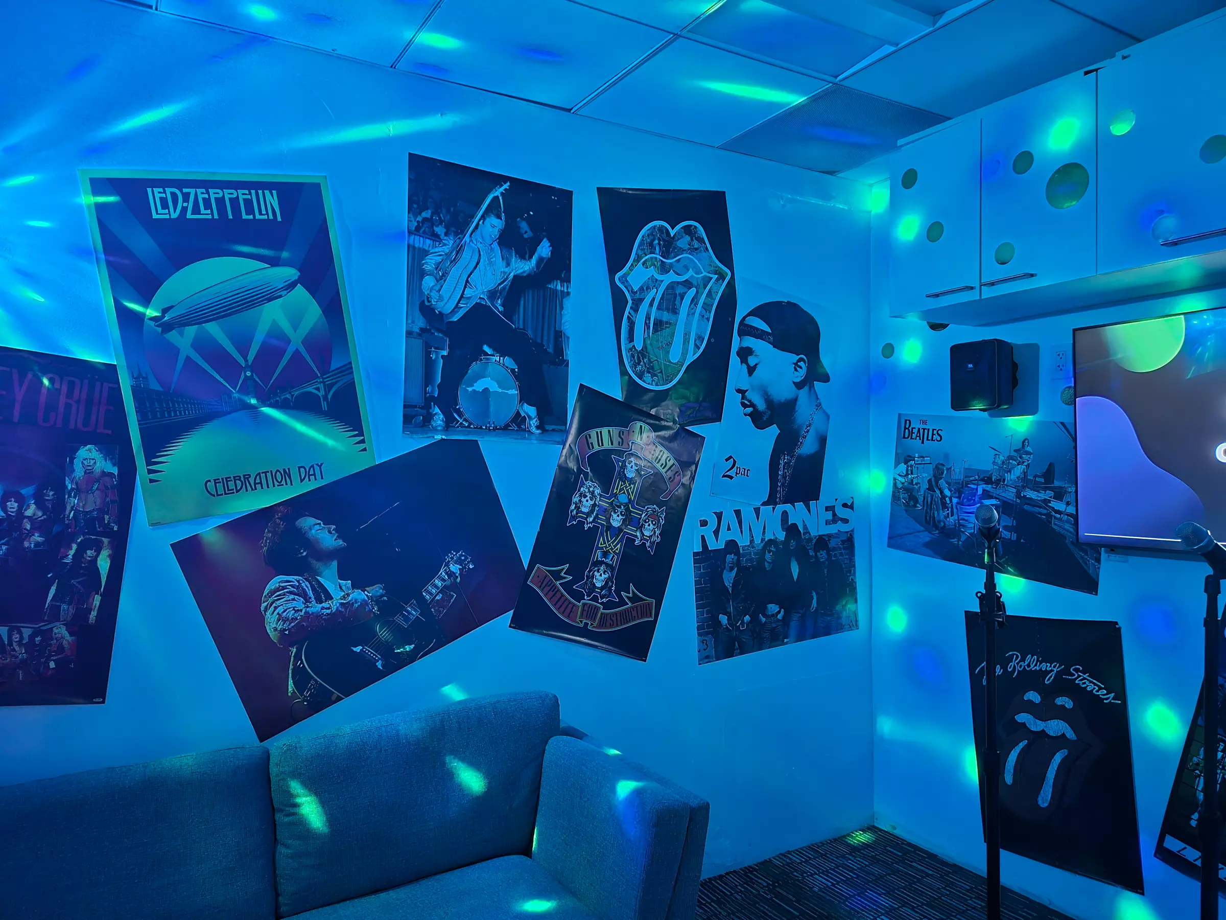 30-Min or 1-Hour Weekday Karaoke Rooms at District Eat & Play - Salina & Overland Park(Up to 50% Off) - Second Medium