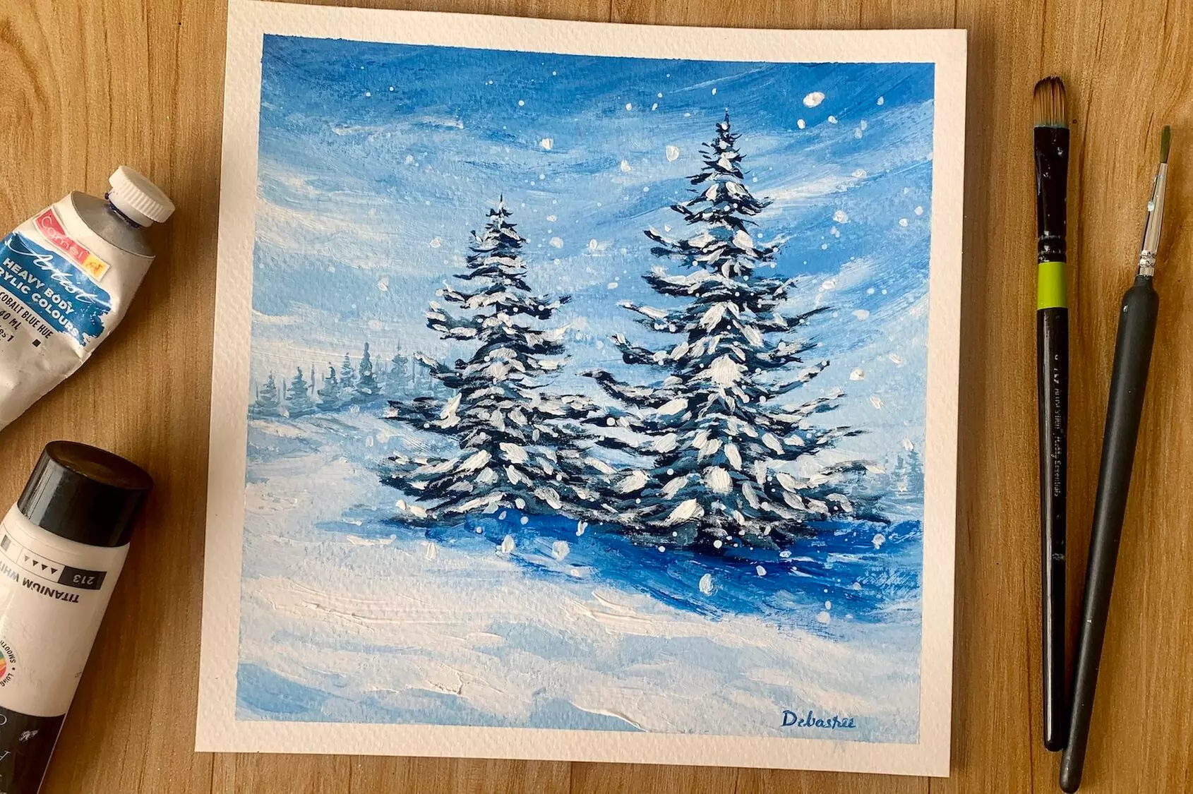 Up to 40% Off on Online Painting Lesson at Debasree Dey Art