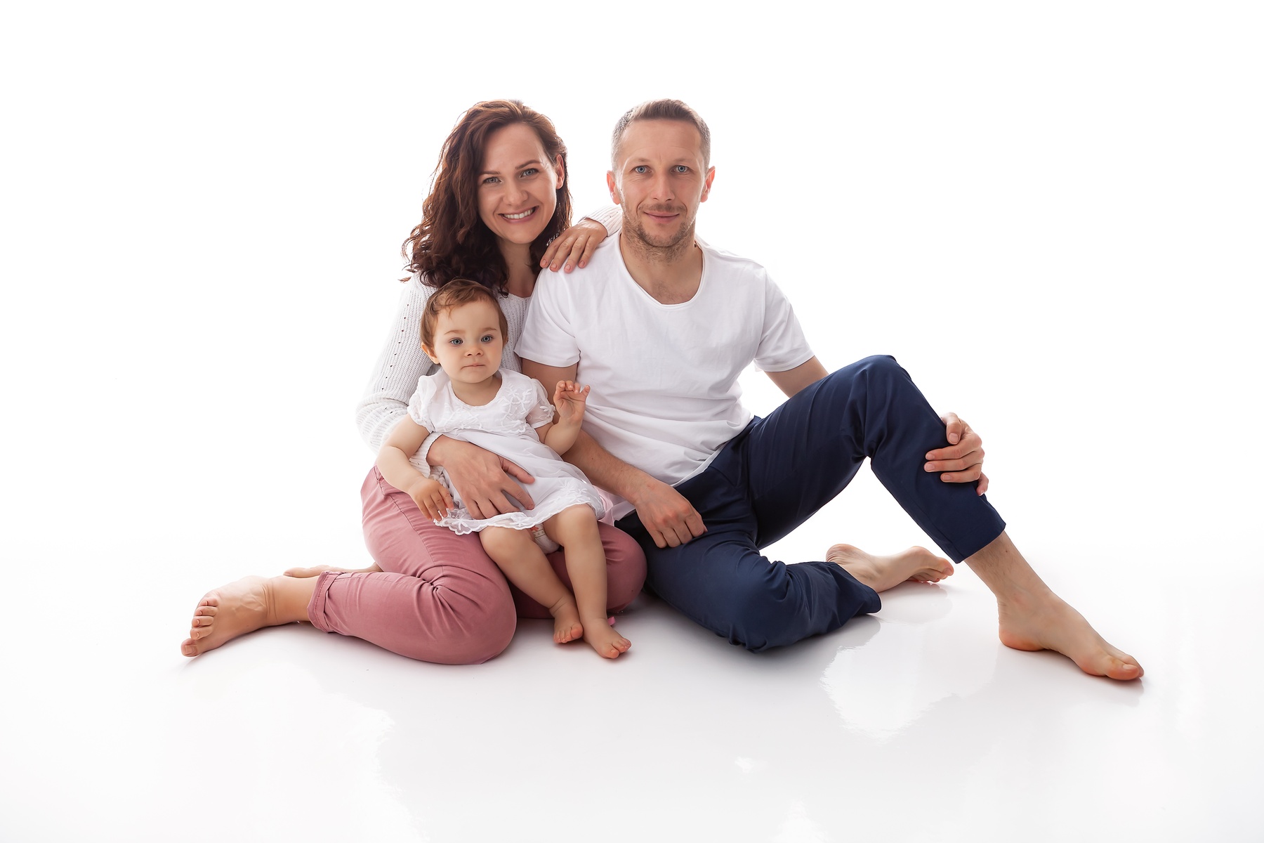 Family Phtooshoot With Prints