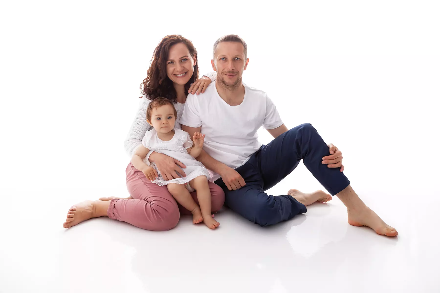 Family Phtooshoot With Prints