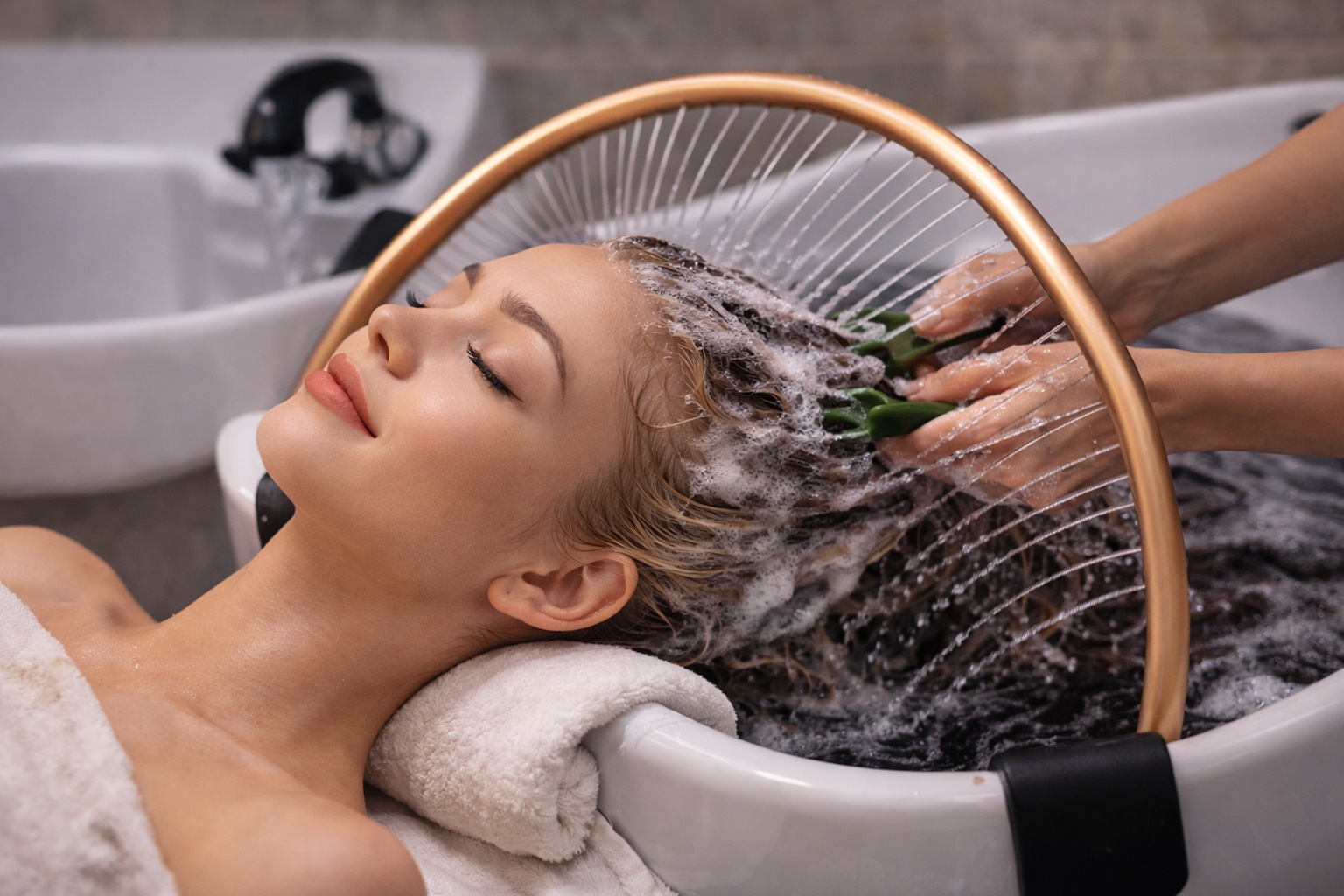 60- or 90-Minute Pampering Package: Head Spa with Welcome Drink