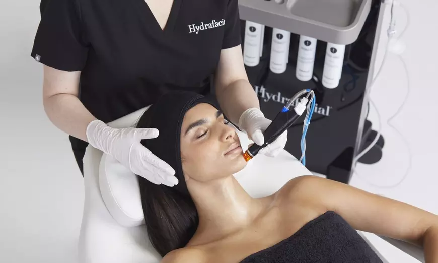 Image 1: Sesiones de limpieza facial hidrolimpieza con opción a máscara LED  