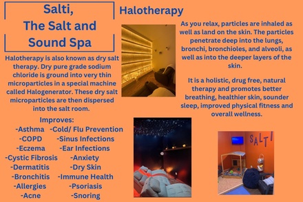 One Salt Cave Session ( 30-45 Minute session) - Salti