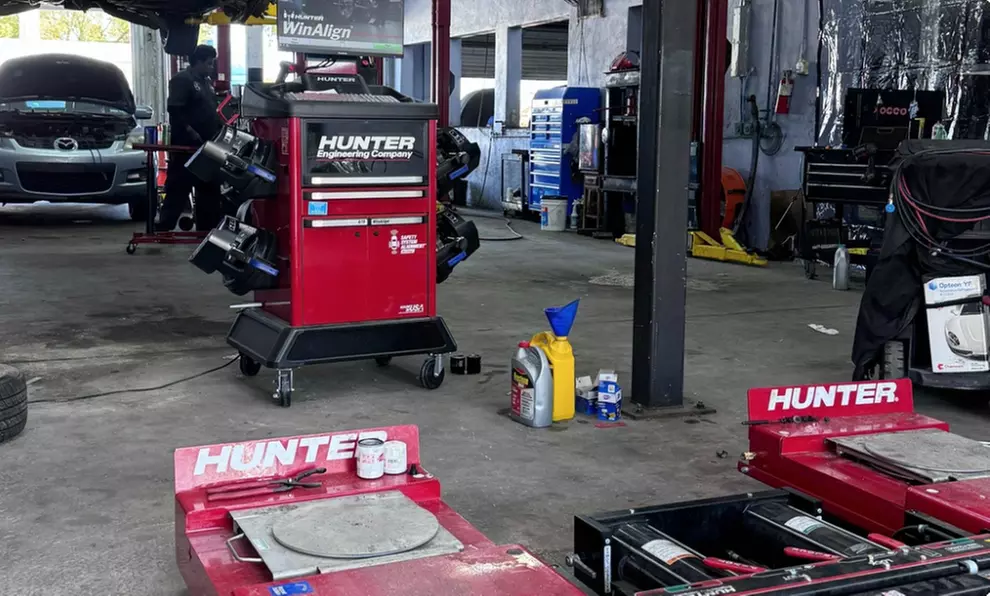 Vehicle Service with oil changes, tire services, alignments and More