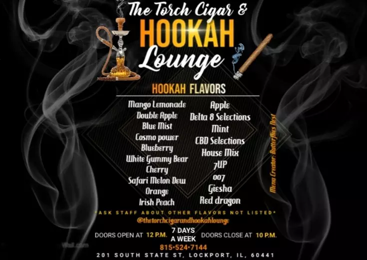 Up to 12% Off on Hookah Bar at The Torch Cigar & Hookah Lounge - Primary Image
