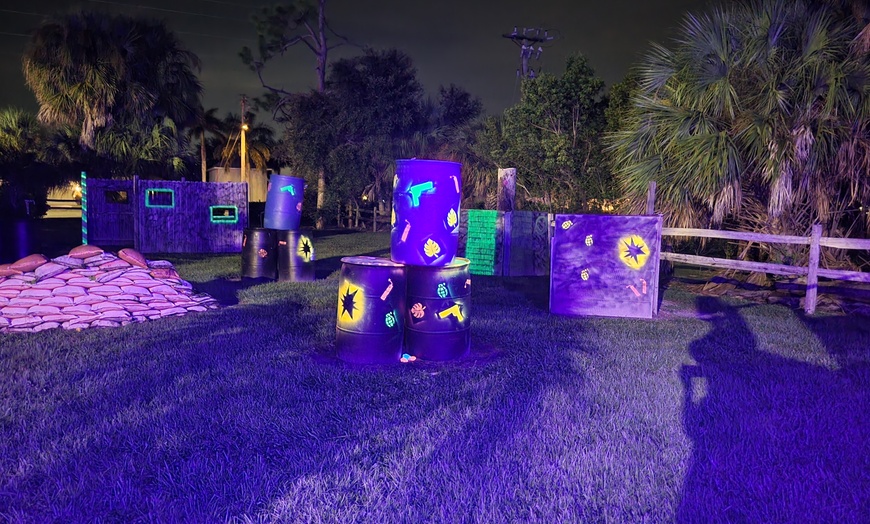 Image 1: Up to 20% Off on Paintball at Tropical Breeze Fun Park
