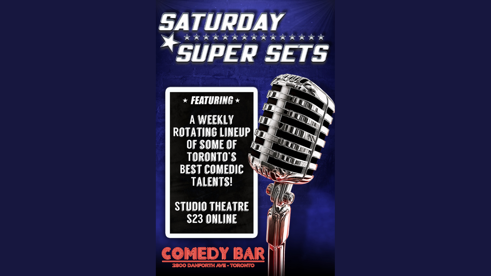 Up to 57% Off on Online Cinema / Movie Tickets at Comedy Bar Danforth - Second Medium