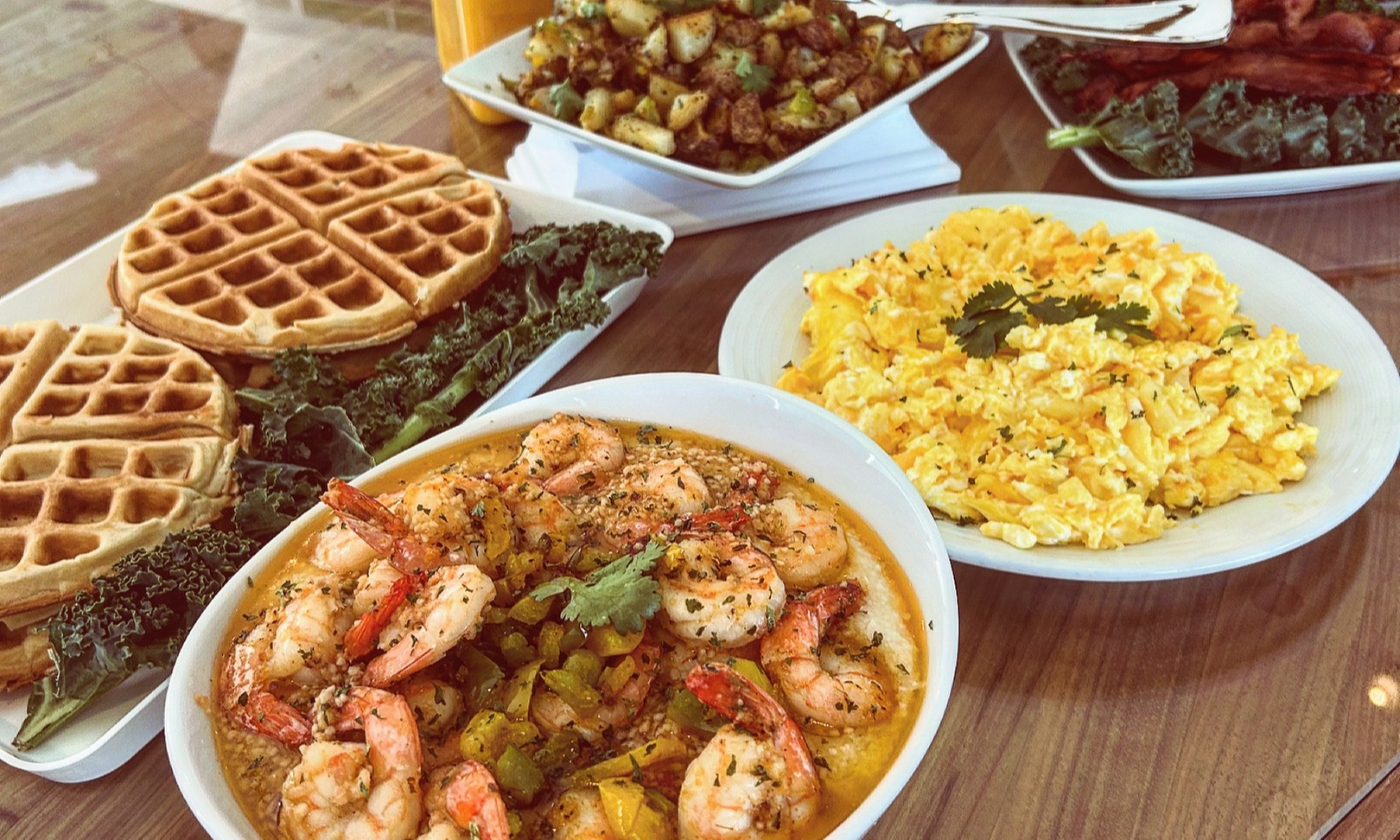 Brunch Package Options for 5-10 with Delicious Dishes