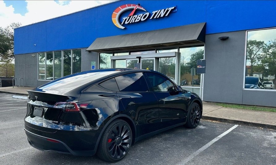 Experience Turbo Tint's Rev Series Front Door Package with options for front windshield and two front doors up to 50% off - Primary Image
