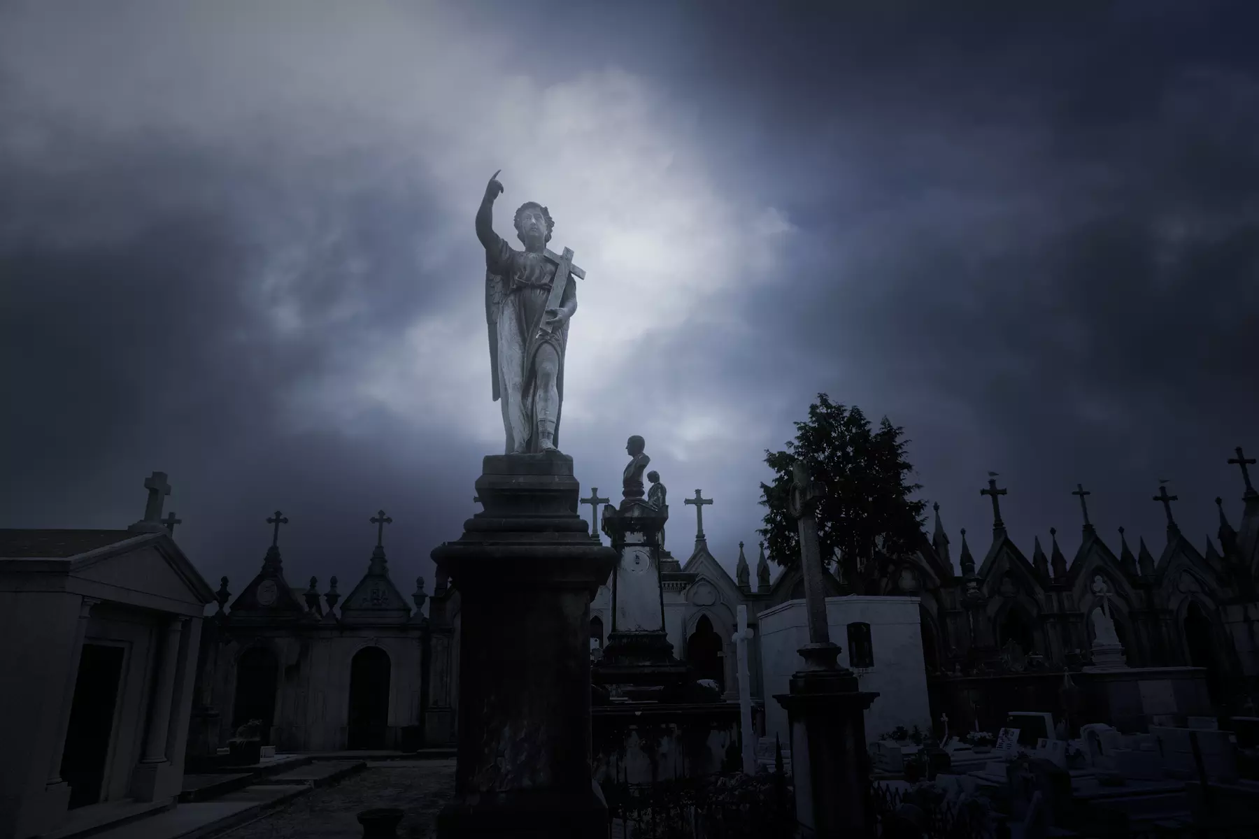 Up to 22% Off Ghost and Cemetery BYOB Bus Tour at Nola Ghost Riders