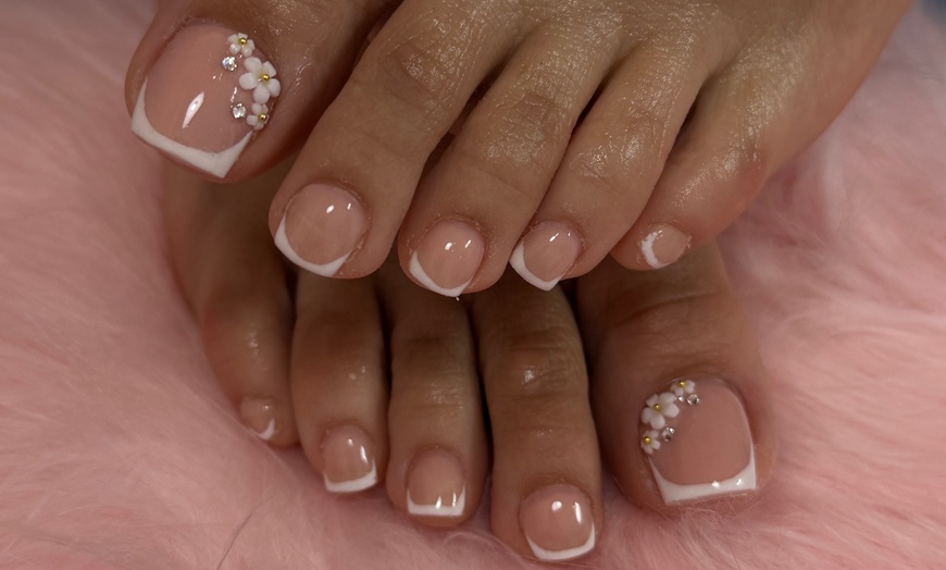 Image 1: Up to 50% Off on Nail Salon - Pedicure at NailsKmila